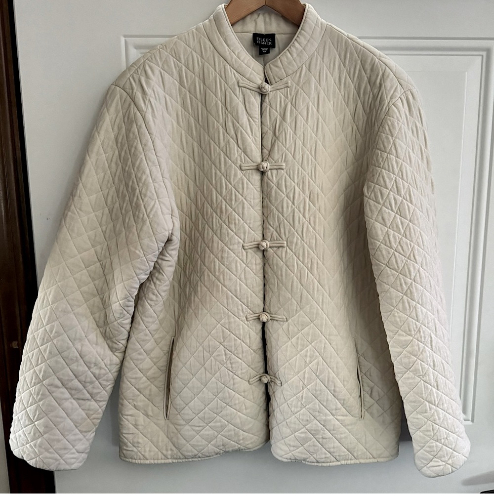 Eileen Fisher Quilted Jacket